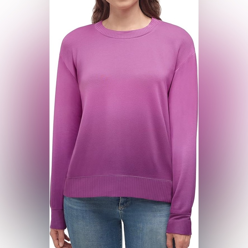 Splendid Ombré Pink / Purple soft sweatshirt size L